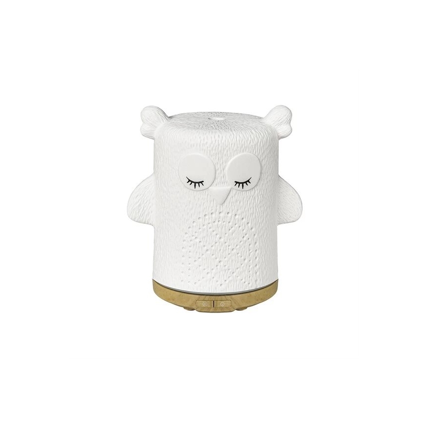 LED RGBW Diffusore di aromi LED/8W/230V 100 ml gufo