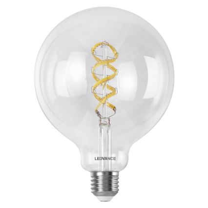LED RGBW dimmbare SMART+ FILAMENT Glühbirne E27/4,8W/230V 2700-6500K Wi-Fi - Ledvance
