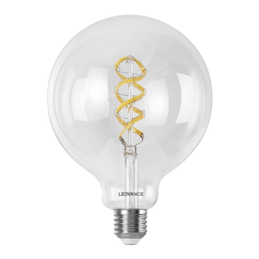 LED RGBW dimmbare SMART+ FILAMENT Glühbirne E27/4,8W/230V 2700-6500K Wi-Fi - Ledvance