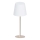 LED RGBW dimmbare Touch-Tischleuchte für den Außenbereich LUCIA LED/2W/5V 1800/2700/6500K 3600 mAh IP44 beige