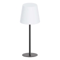 LED RGBW dimmbare Touch-Tischleuchte für den Außenbereich LUCIA LED/2W/5V 1800/2700/6500K 3600 mAh IP44 schwarz