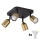 LED RGBW dimmbarer Deckenspot TOP 4xGU10/6,5W/230V 2700-6500K gold/schwarz