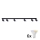 LED RGBW dimmbarer Einbaustrahler ANGIE 6xGU10/6,5W/230V 2700-6500K