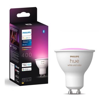 LED RGBW dimmbares Leuchtmittel Philips Hue White And Color Ambiance GU10/4,2W/230V 2000-6500K