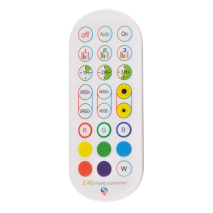 LED RGBW Lampada da terra con dimmer MAGICAL LED/7W/230V + telecomando