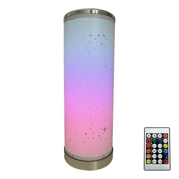 LED RGBW Lampada da tavolo dimmerabile LED/5W/230V + telecomando