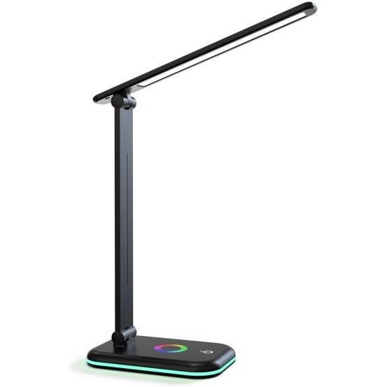LED RGBW Lampada da tavolo dimmerabile NOBLITE LED/7W/5V 3000/4000/6500K nero