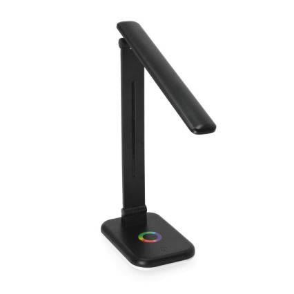 LED RGBW Lampada da tavolo dimmerabile NOBLITE LED/7W/5V 3000/4000/6500K nero