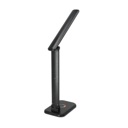 LED RGBW Lampada da tavolo dimmerabile NOBLITE LED/7W/5V 3000/4000/6500K nero