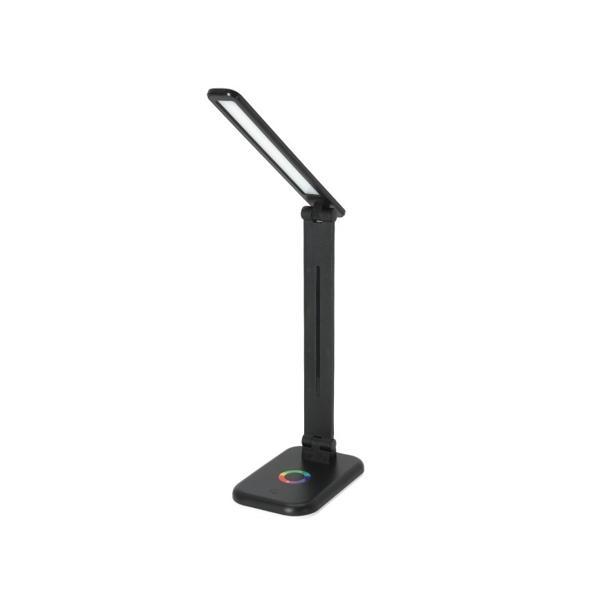 LED RGBW Lampada da tavolo dimmerabile NOBLITE LED/7W/5V 3000/4000/6500K nero