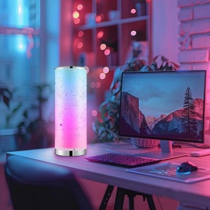LED RGBW Lampada da tavolo dimmerabile STELLA MINI LED/5W/5V + telecomando