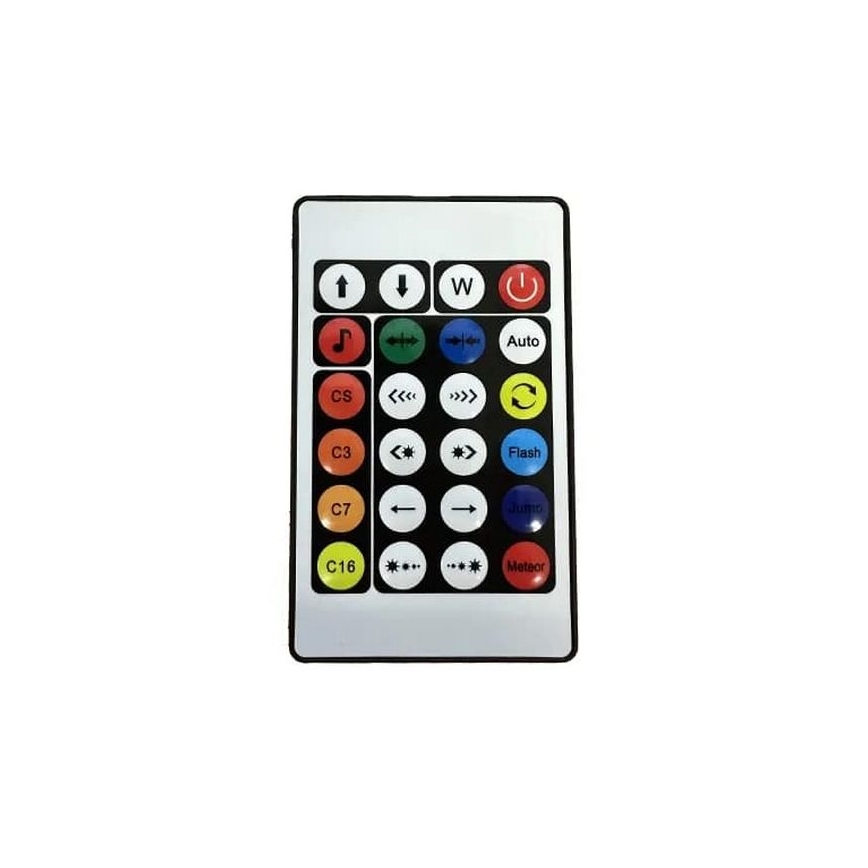LED RGBW Lampada da terra con dimmer LED/12W/230V + telecomando