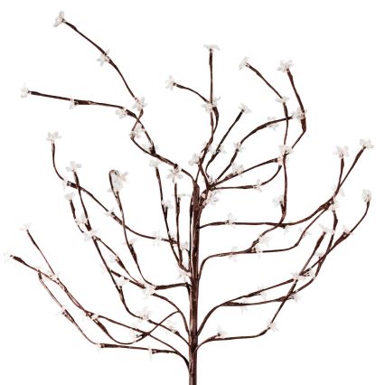 LED RGBW Lampada solare TREE LED/0,1W/1,2V 600 mAh IP44 marrone
