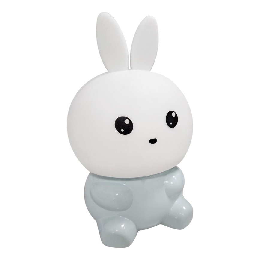 LED RGBW Lampada touch per bambini LED/1W/5V USB 1200 mAh lepre