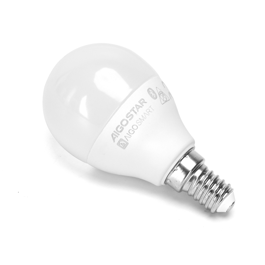 Lampadina LED RGBW dimmerabile G45 E14/4,9W/230V 2700-6500K - Aigostar