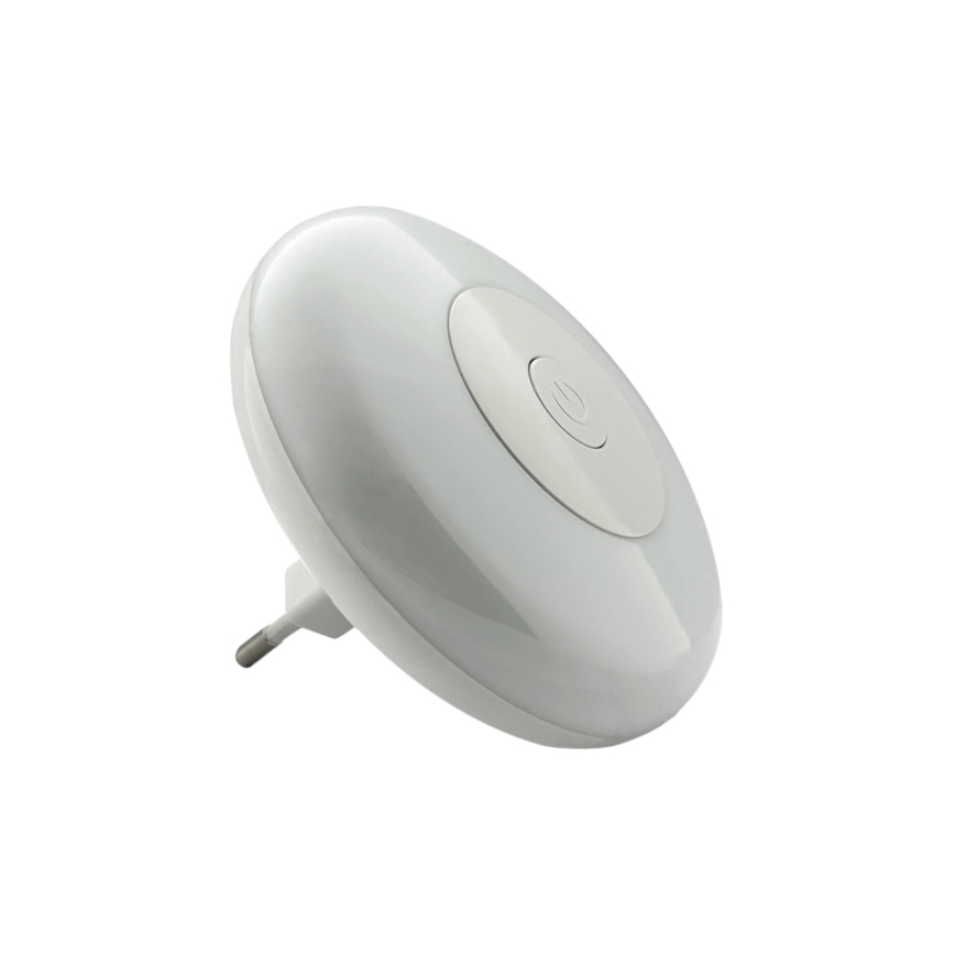 LED RGBW Luce notturna LED/1W/230V bianco