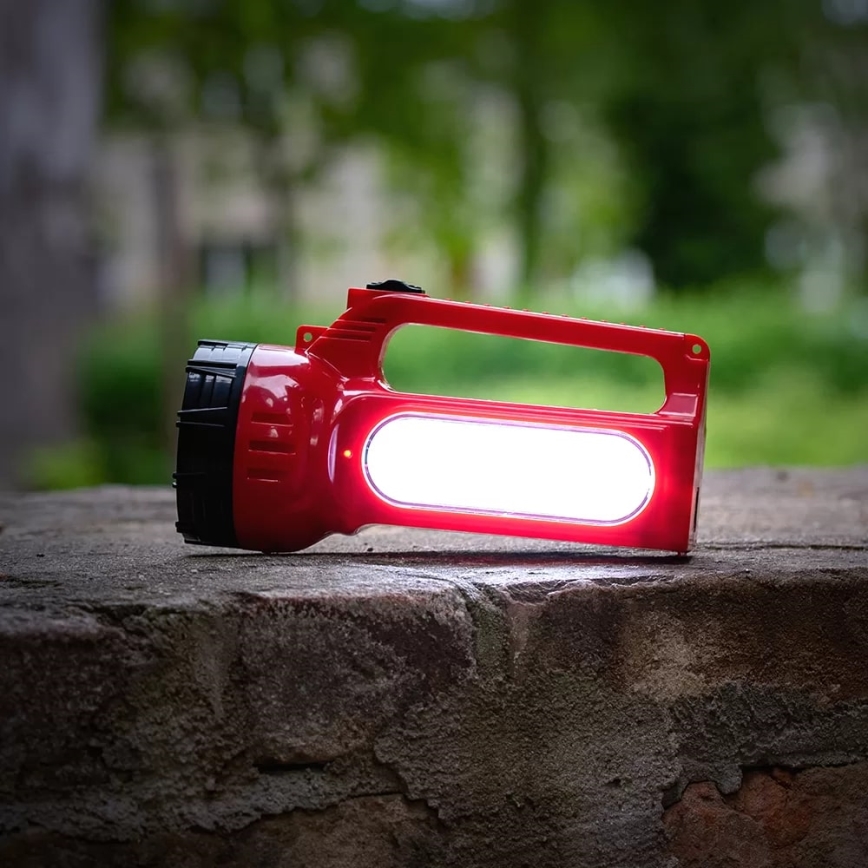 LED Ricaricabile solare torcia LED/7W/230V 400 lucente 3200 mAh