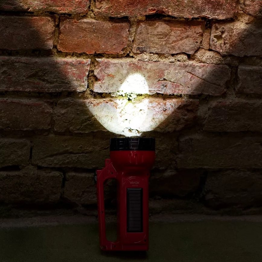 LED Ricaricabile solare torcia LED/7W/230V 400 lucente 3200 mAh