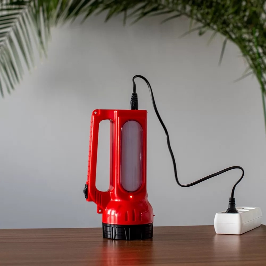 LED Ricaricabile solare torcia LED/7W/230V 400 lucente 3200 mAh