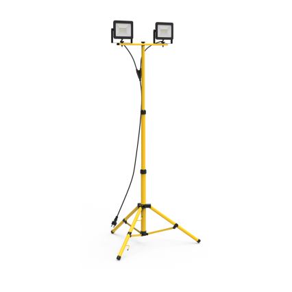 LED Riflettore con il supporto 2xLED/50W/230V 4000K IP44