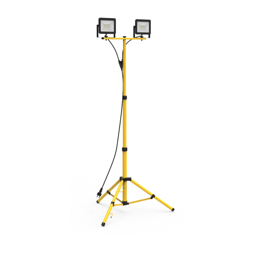 LED Riflettore con il supporto 2xLED/50W/230V 4000K IP44