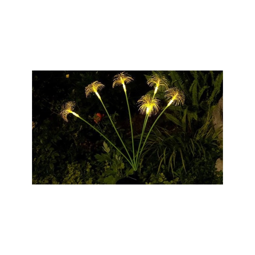 LED Solar-Dekorationsleuchte mit Sensor 6xLED/1,2V 3000K 77 cm 600 mAh IP44