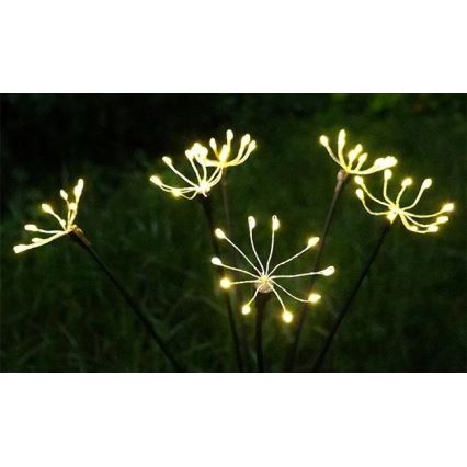 LED-Solar-Dekorationsleuchte mit Sensor LED/1,2V 3000K 73 cm 600 mAh IP44