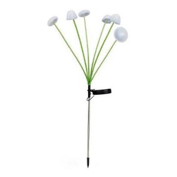 LED-Solar-Dekorleuchte mit Sensor, 6× LED (1,2 V), 3000 K, 72 cm, 600 mAh, IP44