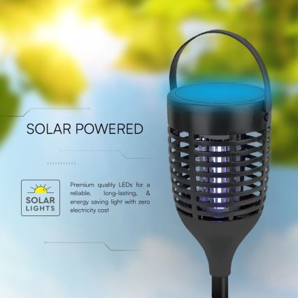LED-Solar-Insektenvernichter 3in1 LED/1,3W/3,7V IP24 20 matt