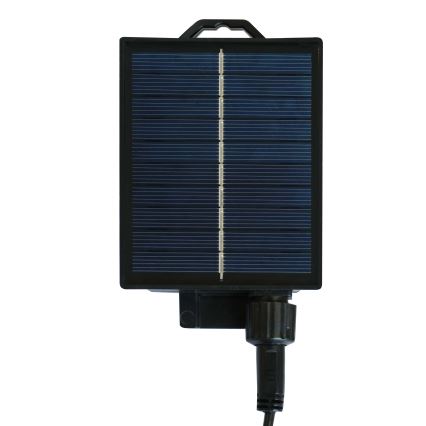 LED dimmbare solarbetriebene Außenlichterkette PARTY 10xE27/3,7V 1800 mAh 10 m IP44 + Fernbedienung
