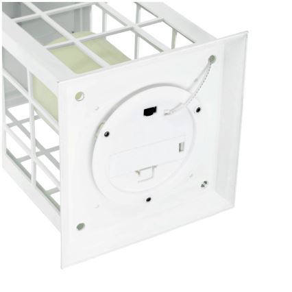LED-Solar-Pendelleuchte LED/0,02W/1,2V 1xAA 2700K IP44 200 mAh weiß