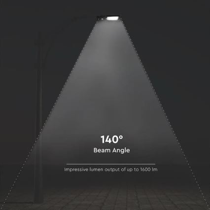 LED-Solar-Straßenleuchte mit Sensor LED/15W/7,4V 4000K IP65 10800 mAh