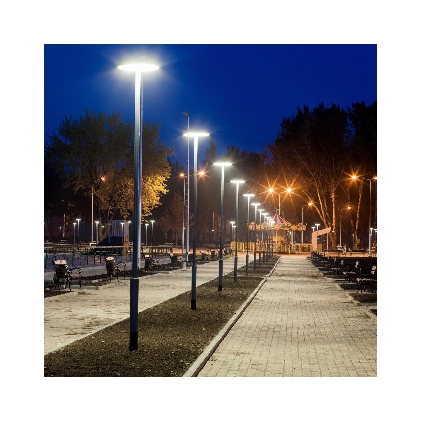 LED-Solar-Straßenleuchte mit Sensor SOLSUMI LED/25W/3,2V IP54 25000 mAh + Fernbedienung