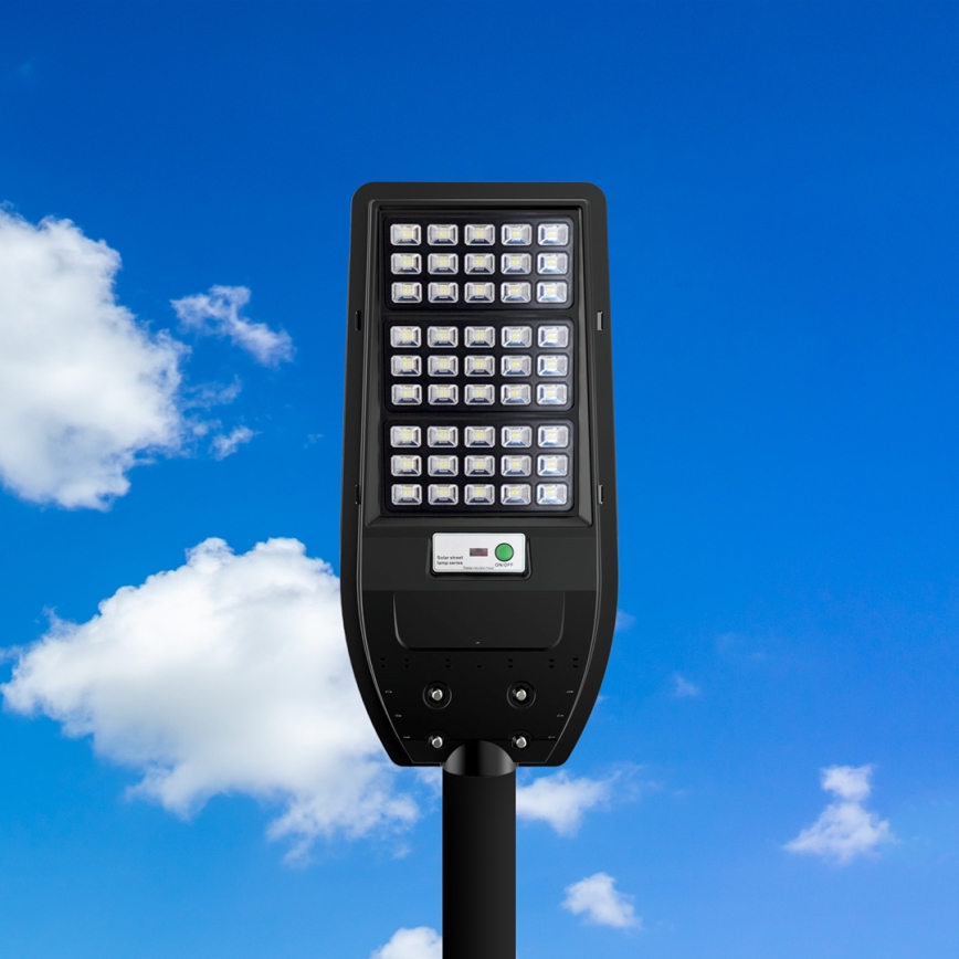 LED-Solar-Straßenleuchte VIA 100W/10000 mAh 3,2V 6000K IP54 + Fernbedienung