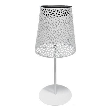 LED-Solar-Tischleuchte LUVETRA LED/1xAA 4000K IP44 200 mAh weiß