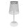 LED-Solar-Tischleuchte LUVETRA LED/1xAA 4000K IP44 200 mAh weiß