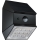 LED-Solar-Wandleuchte mit Sensor LED/2,5W/3,7V 3000/4000/6000K IP65 1200 mAh schwarz