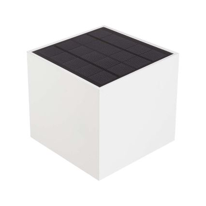 LED-Solar-Wandleuchte mit Sensor LED/9W/5V 3000/4000/5000K IP65 2600 mAh weiß