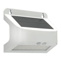 LED Solar-Wandleuchte mit Sensor SOLTO LED/6W/3,7V 4000K IP54 2400 mAh weiß