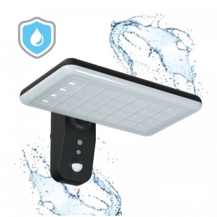 LED-Solar-Wandleuchte mit Sensor PHOENIX LED/15W/3,2V 3000/4000K IP65 6000 mAh