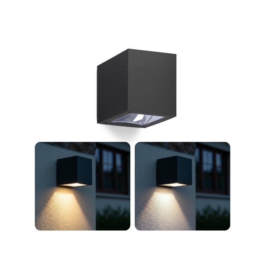 LED-Solar-Wandleuchte QUERK LED/1,2V 3000/4000K IP54 800 mAh