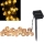 LED Solare catena decorativa BUBBLE GLASS 20xLED/8 funzioni 4,85 m 600 mAh IP44 bianco caldo