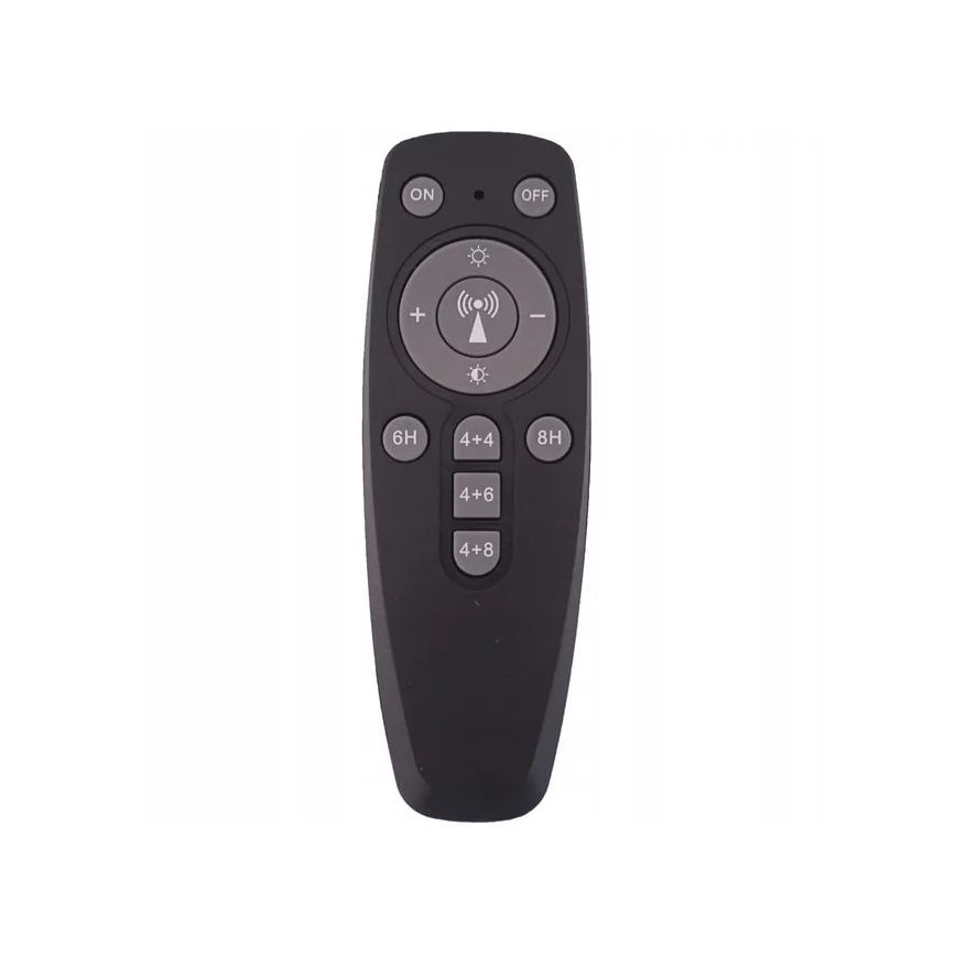 LED da esterno dimmerabile solare per riflettore LED/100W/3,2V 4500K IP65 nero + telecomando