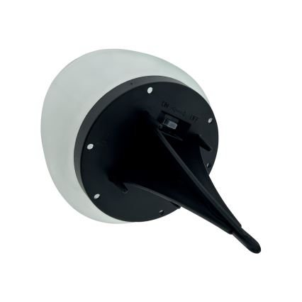 LED-Solarlampe 2xLED/1,2V 300 mAh IP44 schwarz/weiß