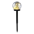 LED-Solarlampe GLEAM LED/1,2 V 3000 K IP44 40 mAh transparent/schwarz