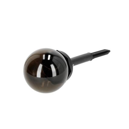 LED Solarlampe GLEAM LED/1,2V 3000K IP44 40 mAh rauchfarben/schwarz