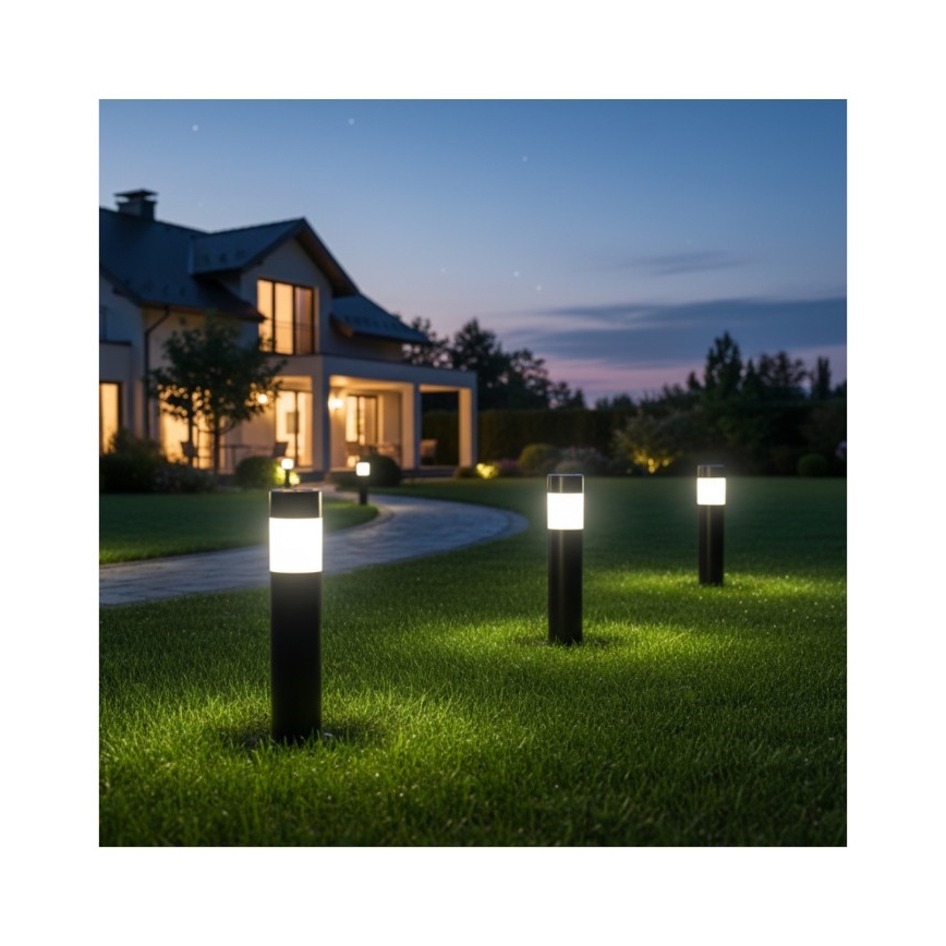 LED-Solarlampe mit Sensor AURORA LED/1xAAA 4000K IP44 100 mAh