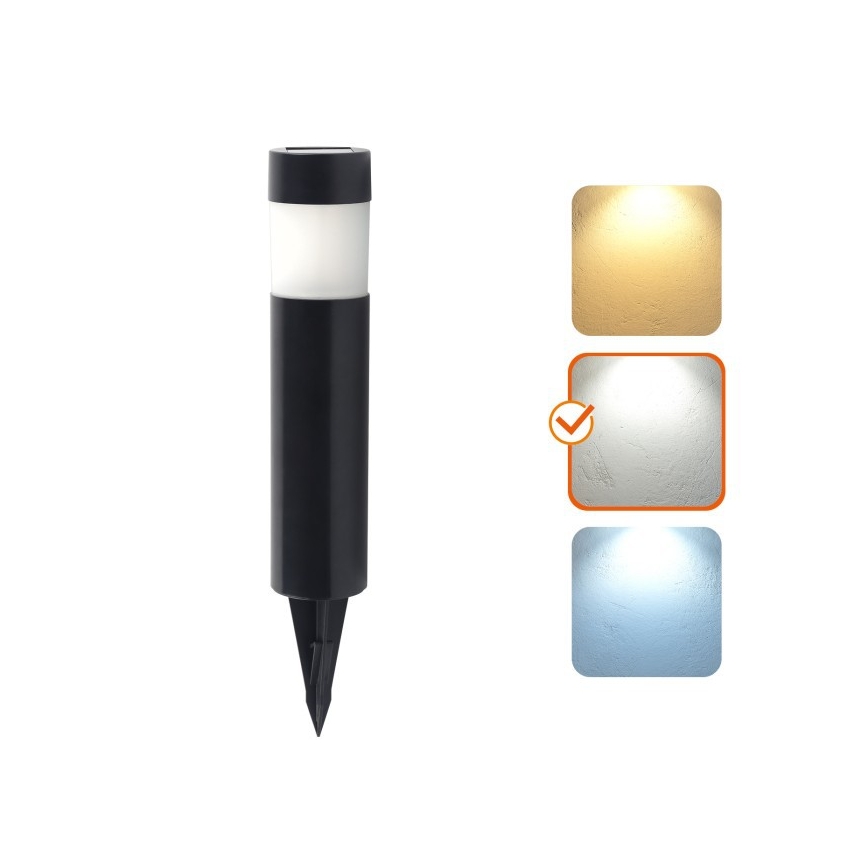 LED-Solarlampe mit Sensor AURORA LED/1xAAA 4000K IP44 100 mAh