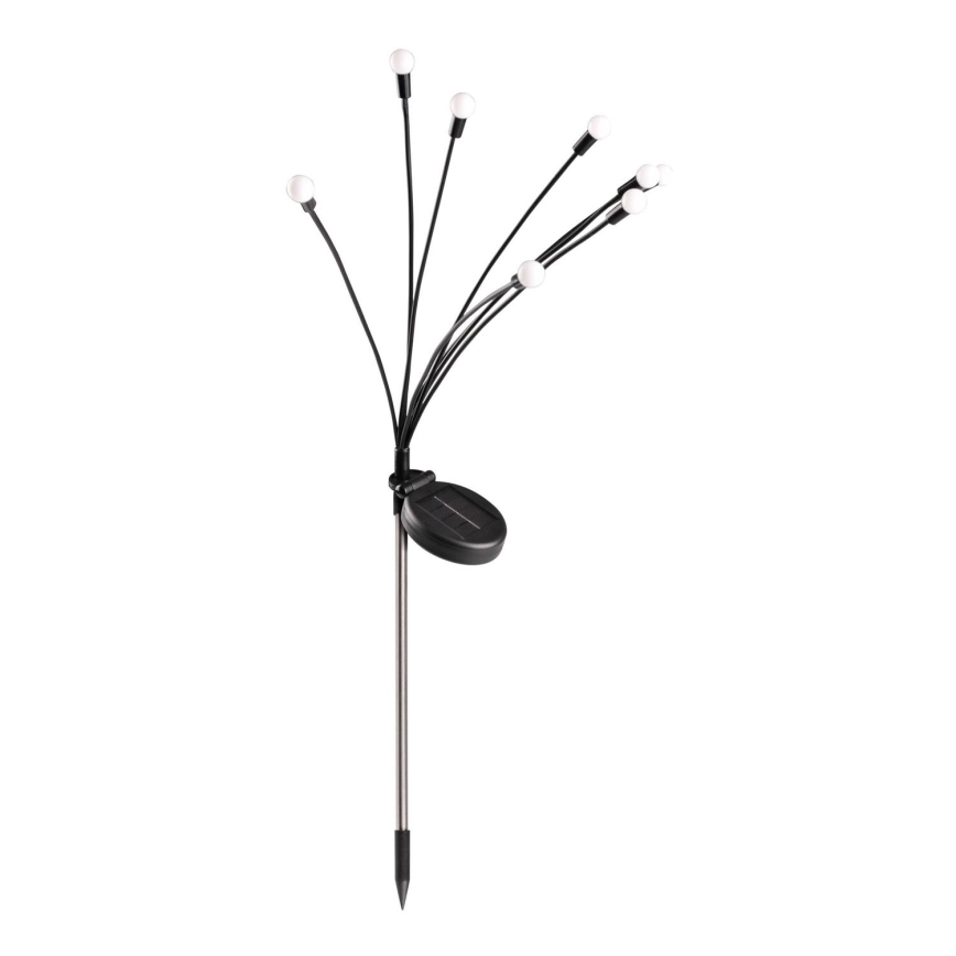 LED-Solarleuchte FIORINI 8xLED/1,2V 600 mAh IP44 schwarz