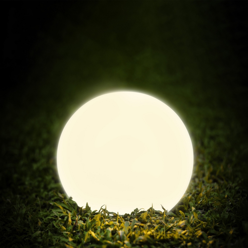LED-Solarleuchte KULA, 3,7 V, 3000/4000/6500 K, Ø 40 cm, 2000 mAh, IP65, weiß